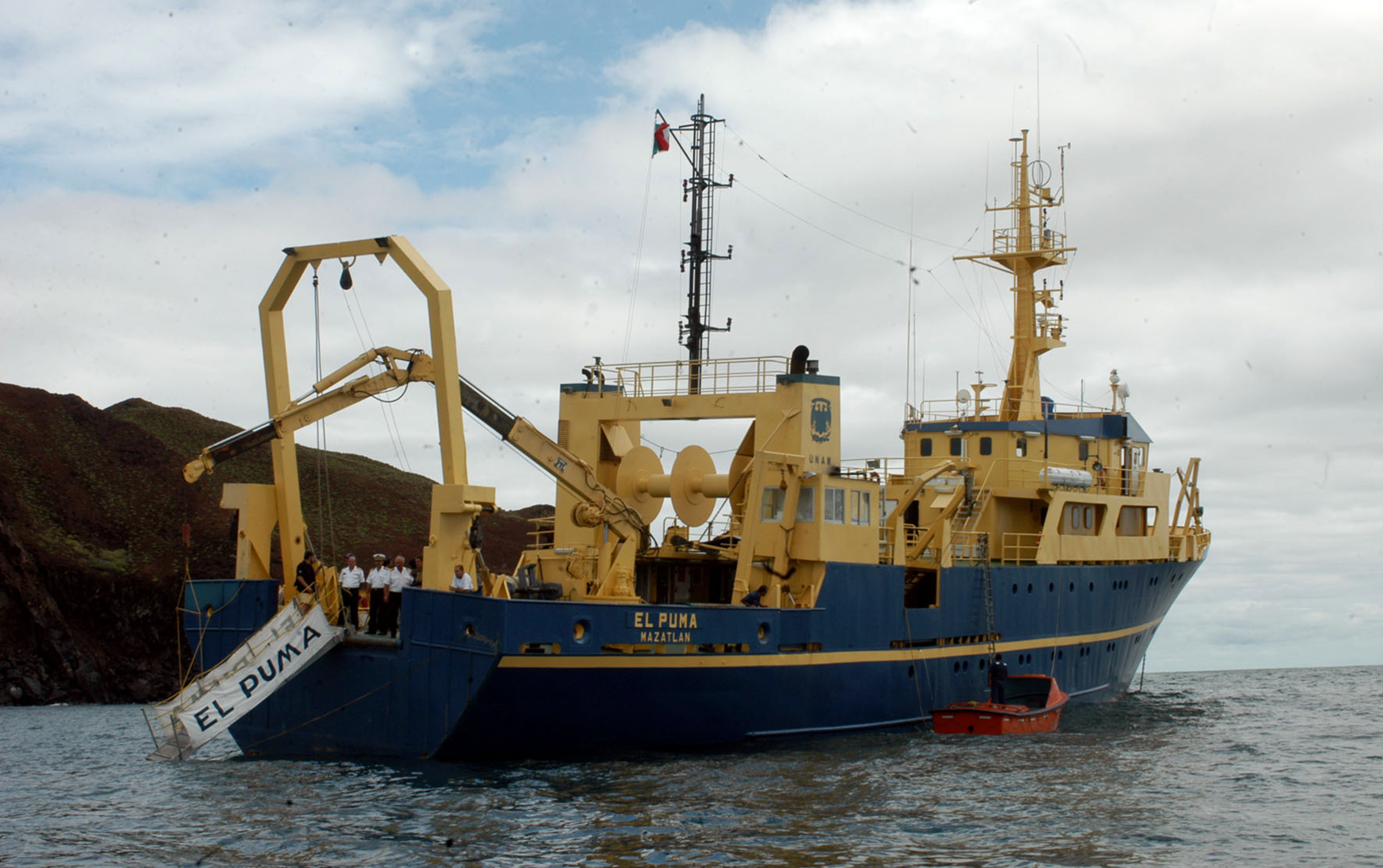 Así es 'El Puma', el barco la UNAM para investigaciones científicas Grupo