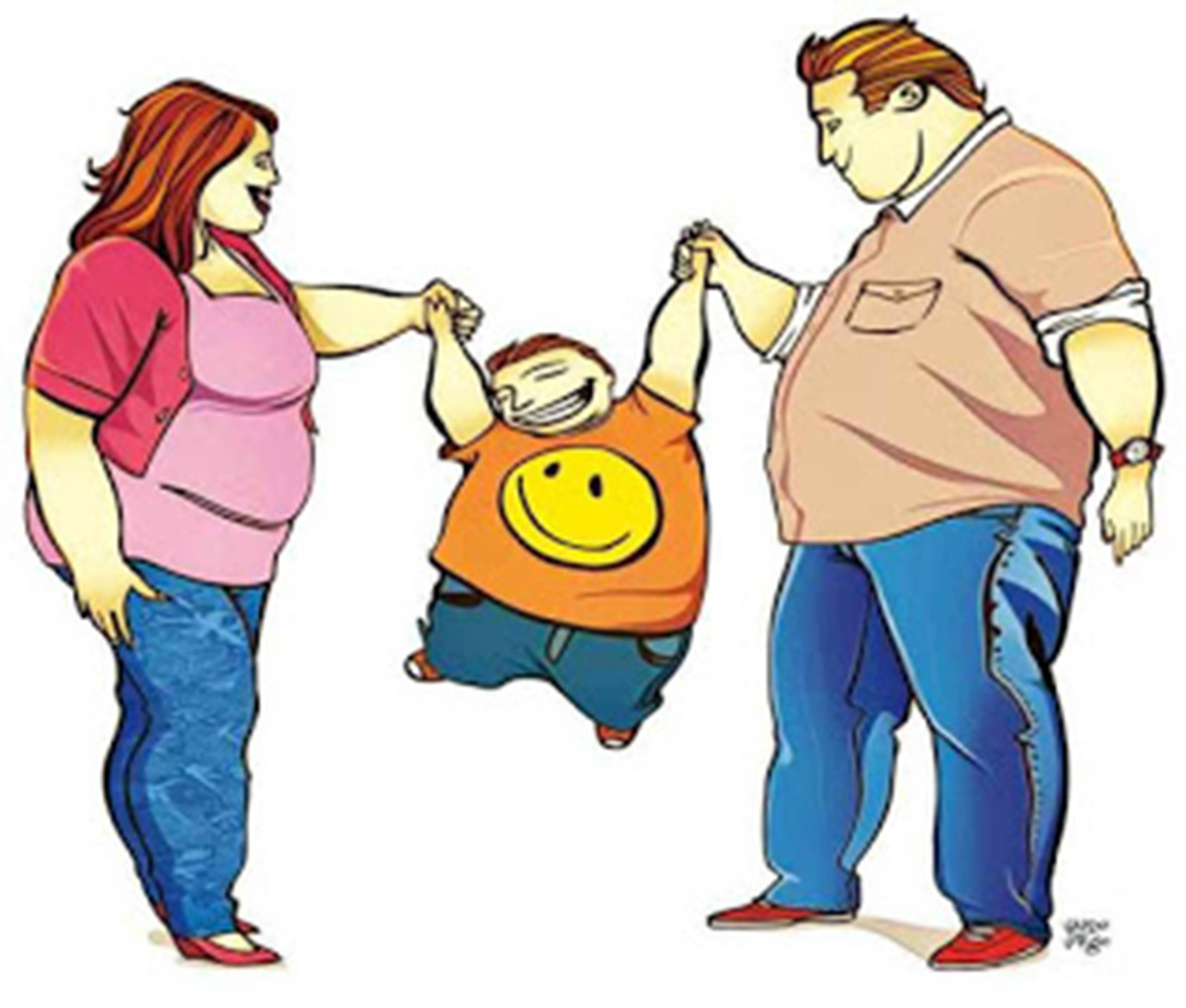 El riesgo de un niño para tener sobrepeso u obesidad en la adultez, es de  40 por ciento
